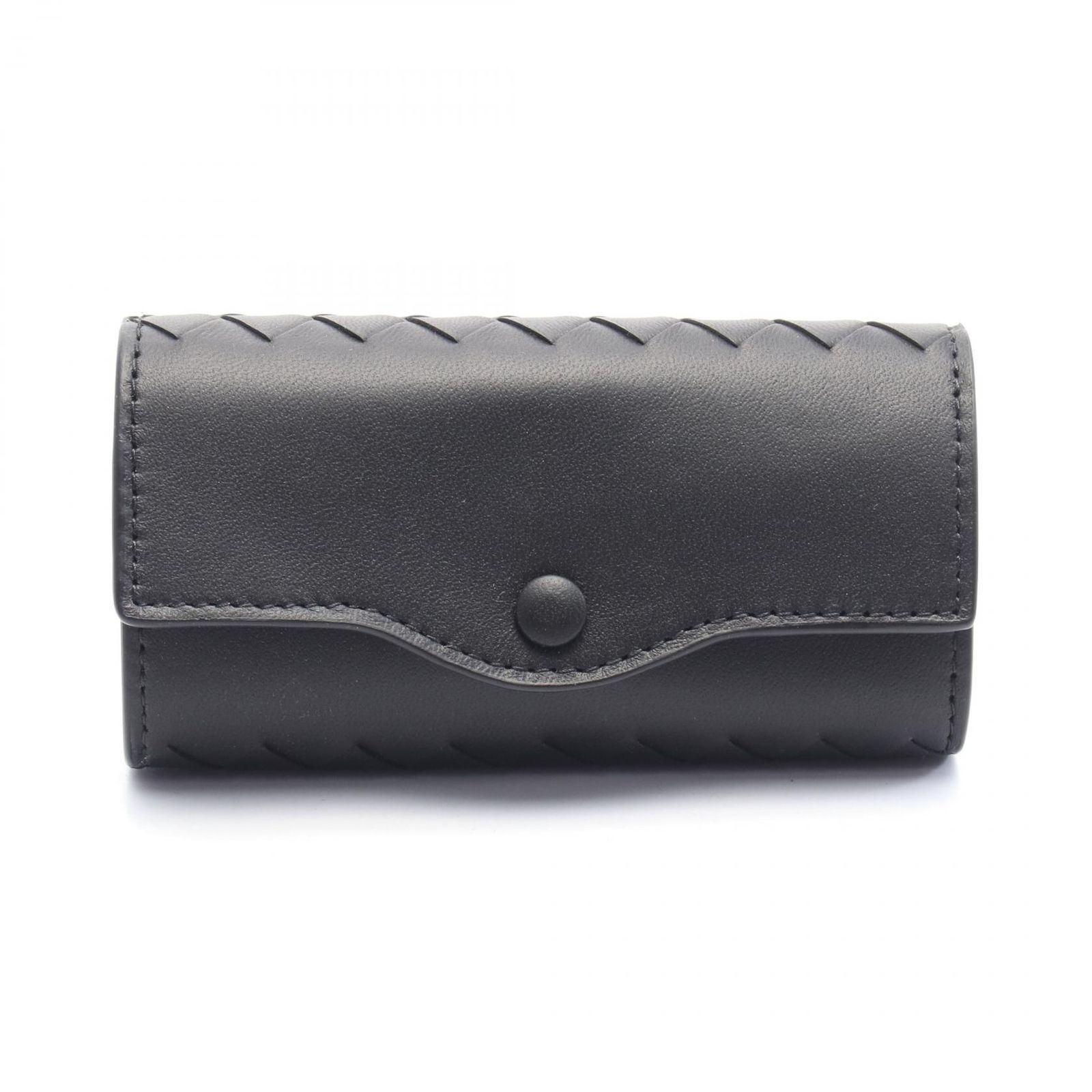 ボッテガヴェネタ BOTTEGA VENETA キーケース イントレチャート 284137V3UN18803 ブラック レザー 6連キーケース メンズ