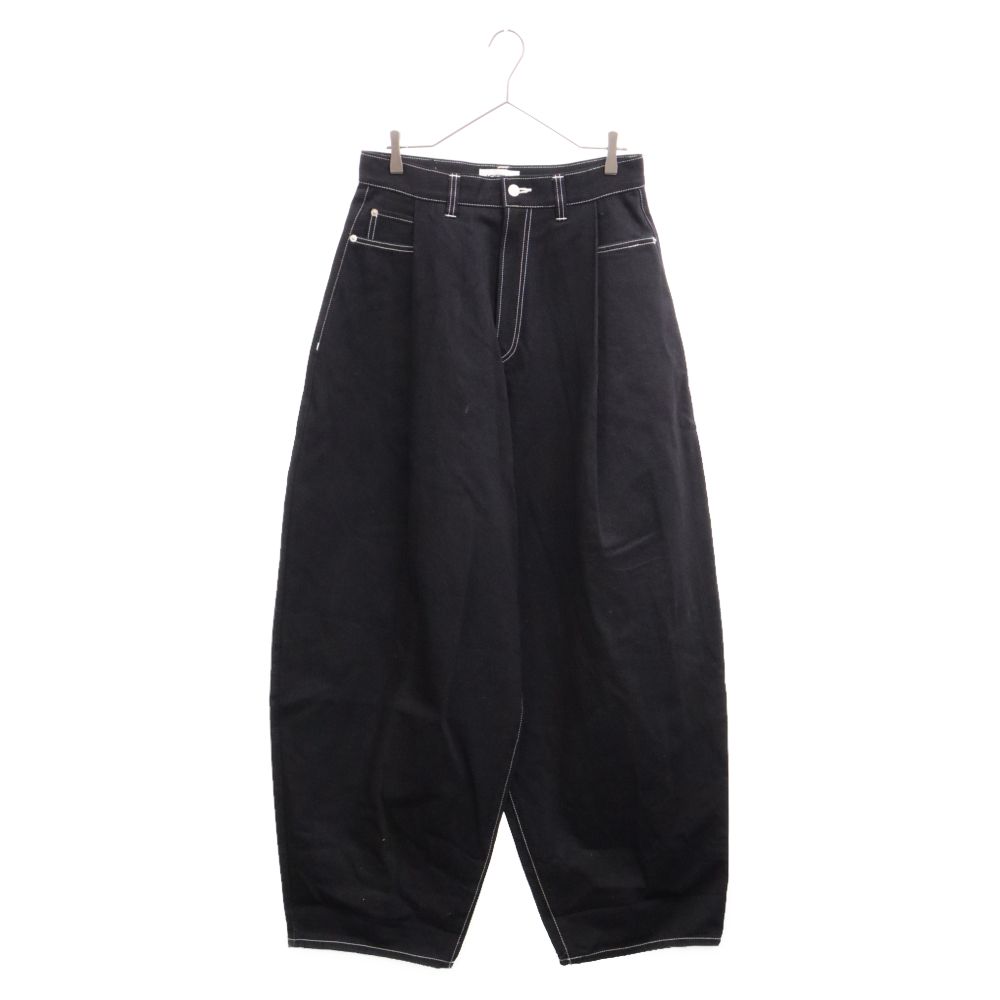 美品】KIDILL/キディル フランネル サルエル パンツ タック