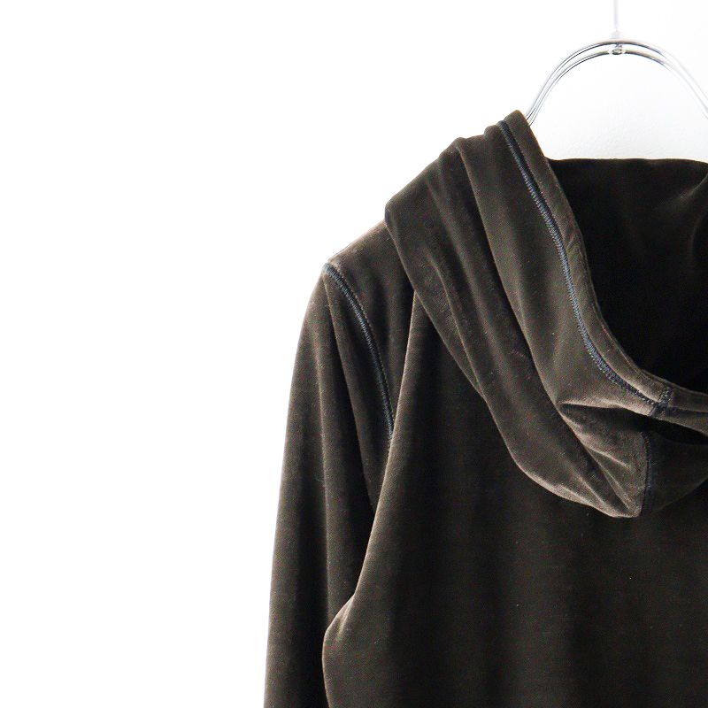 フォクシーニューヨーク FOXEY NEW YORK ベロア クロップド ジップ