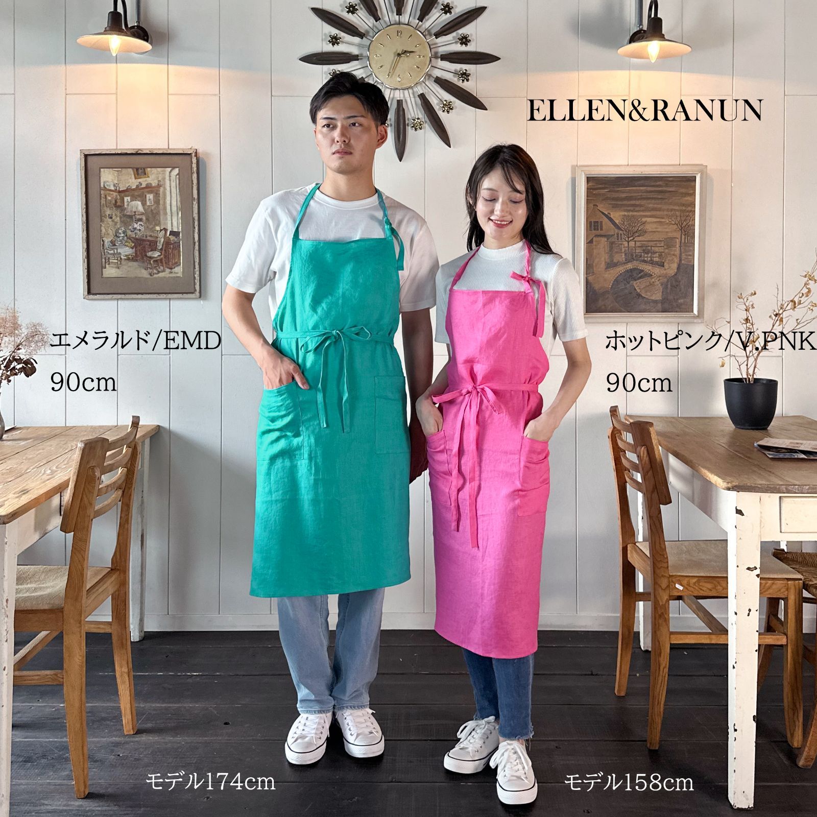 ヴィンテージ ワークエプロン USA バードルーフ 綿キャンバス レトロ