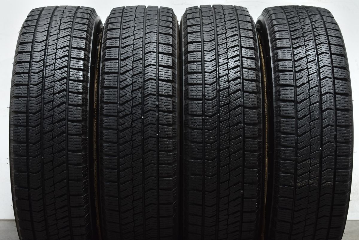 【良好品】PRD 14in 4.5J +45 PCD100 ブリヂストン ブリザック VRX2 155/65R14 N-BOX デイズ サクラ ワゴンR アルト MRワゴン タント ミラ