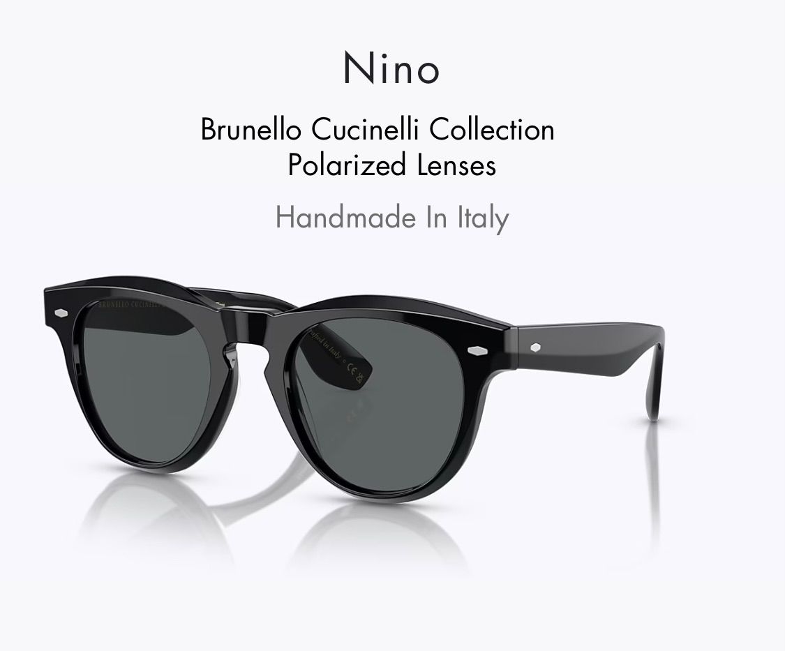 OV357 新品 OLIVER PEOPLES × BRUNELLO CUCINELLI サングラス オリバー