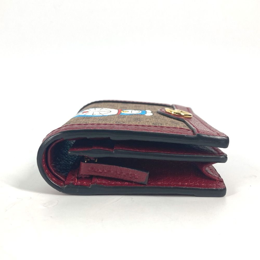 GUCCI グッチ 2つ折り財布 ドラえもん コラボ 647788 GGスプリーム