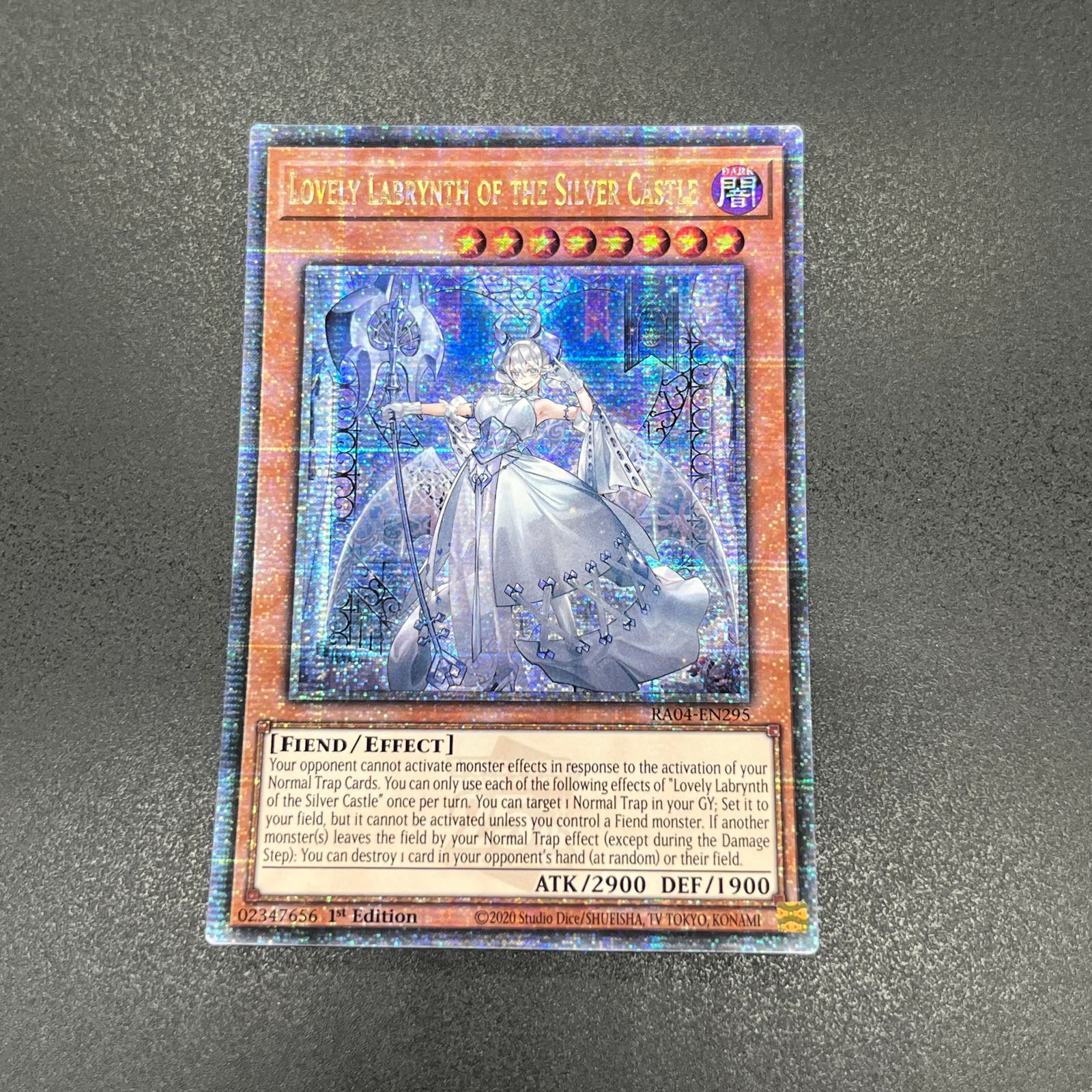 遊戯王 白銀の城のラビュリンス/クオシク/英語/1st/EU A - メルカリ