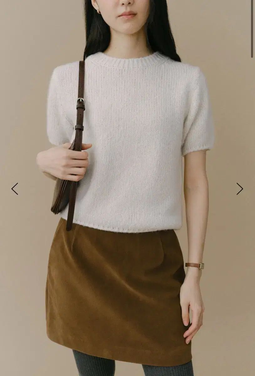 ベニュエ コティージ スカート キャメル m