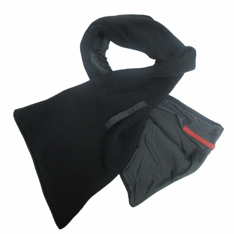 PRADA SPORT プラダスポーツ　プラスポ　ナイロン　中綿入り　マフラー PRADA SPORT プラダスポーツ プラスポ ナイロン 中綿入り マフラー