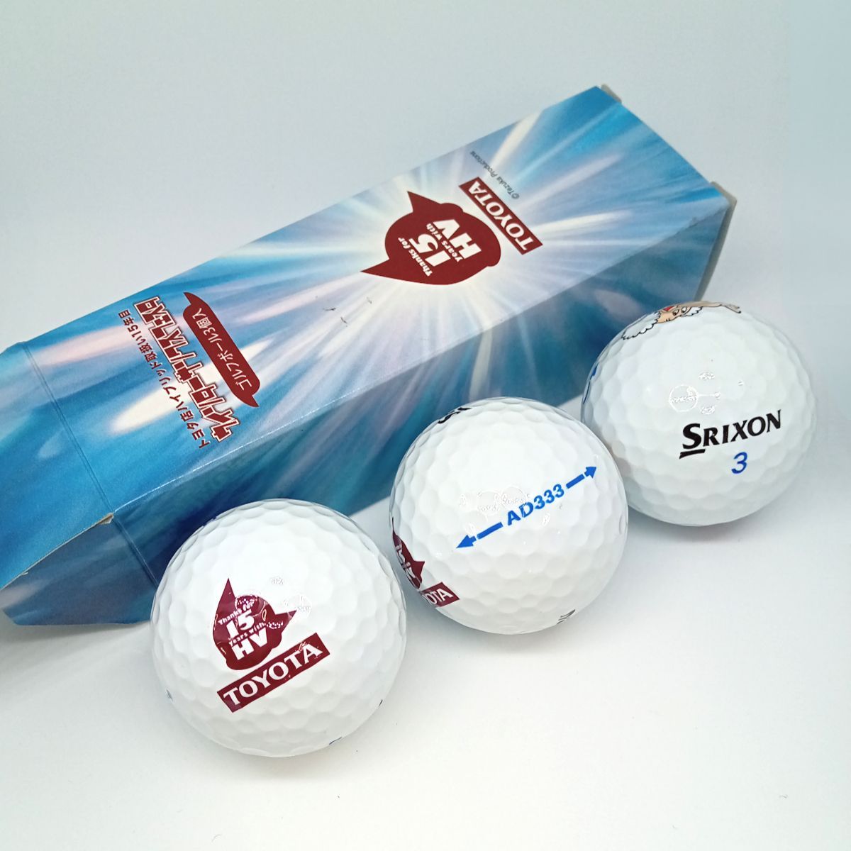 SRIXON カルマート ゴルフボール 3個入り