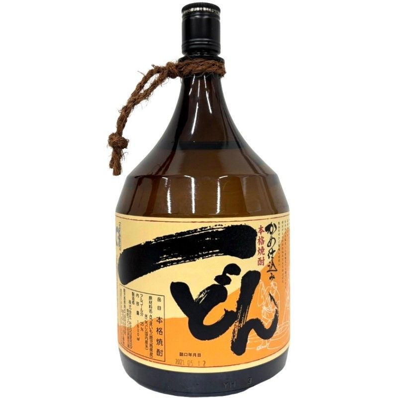 焼酎 一どん 1800ml 25度 杜氏の里笠沙 箱あり 【新品未開栓品】 52506K49 焼酎 一どん 1800ml 25度 杜氏の里笠沙 箱 【新品未開栓品