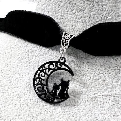 有線七宝（銀）猫のペンダント（チョーカーB ネコ　ねこ 有線七宝（銀）猫のペンダント（チョーカーB ネコ ねこ ネコ