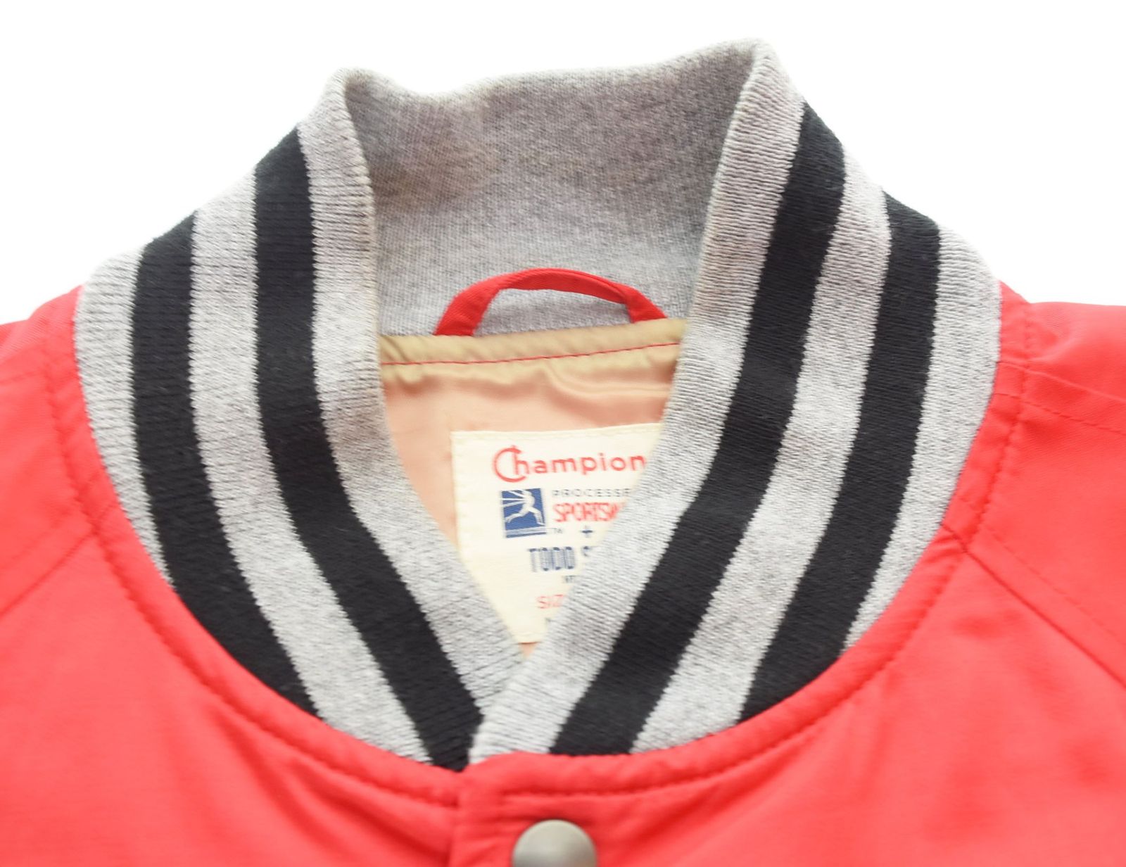 チャンピオン Champion TODD SNYDER SNAP BUTTON VARSITY Jacket 