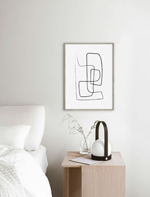 ショップ CARO CARO PRINTS | Minimalist Line Art Print (MODM-3101