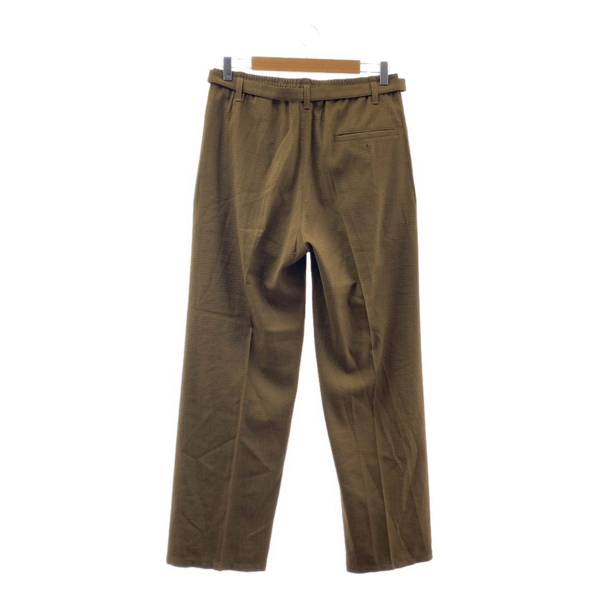 美品】 LEMAIRE / ルメール | Pleat front trousers / ベルテッド