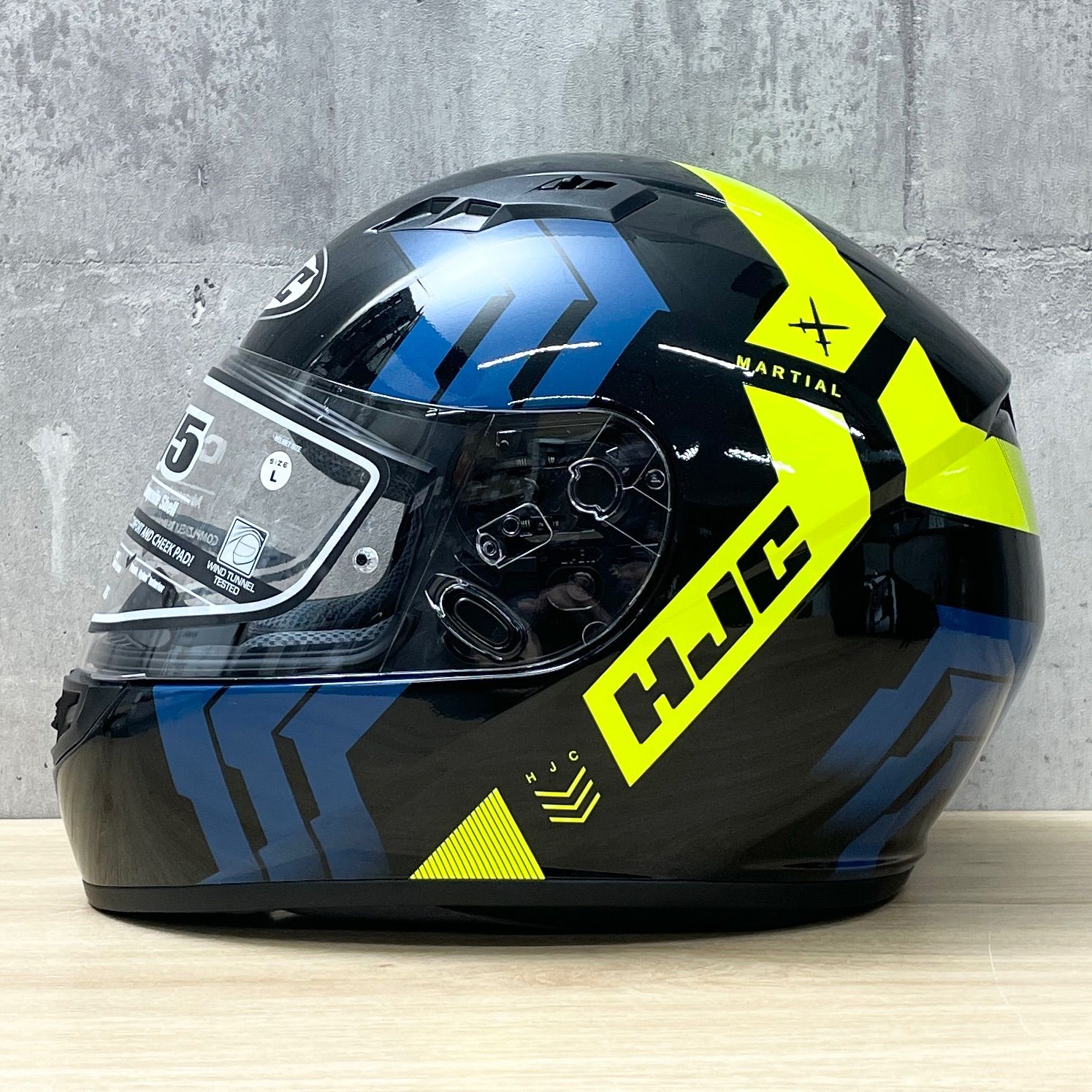 【特価爆買い】HJC フルフェイス　ヘルメット　cs-15 Lサイズ セキュリティ・セーフティ