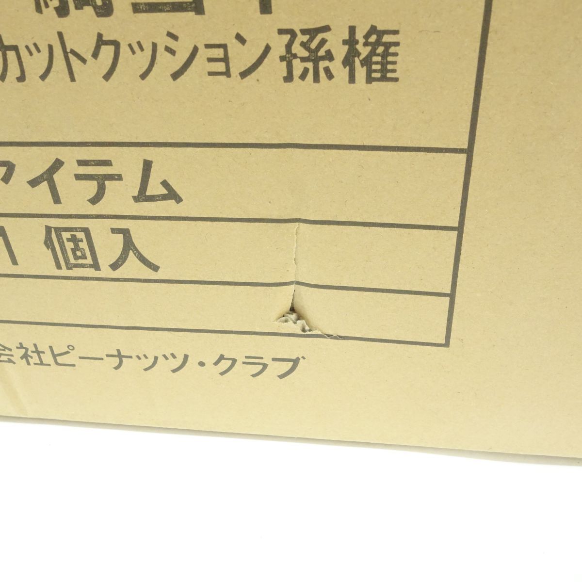 【未使用】リモチャレ オンラインくじ 真・一騎当千 S賞 等身大ダイカットクッション 孫権