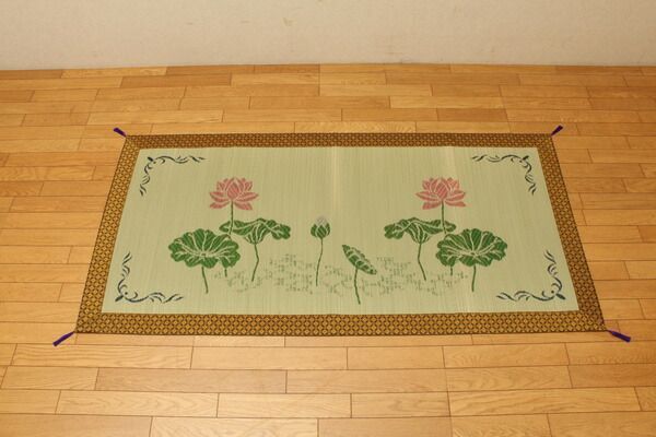 蓮の花 約88×180cm