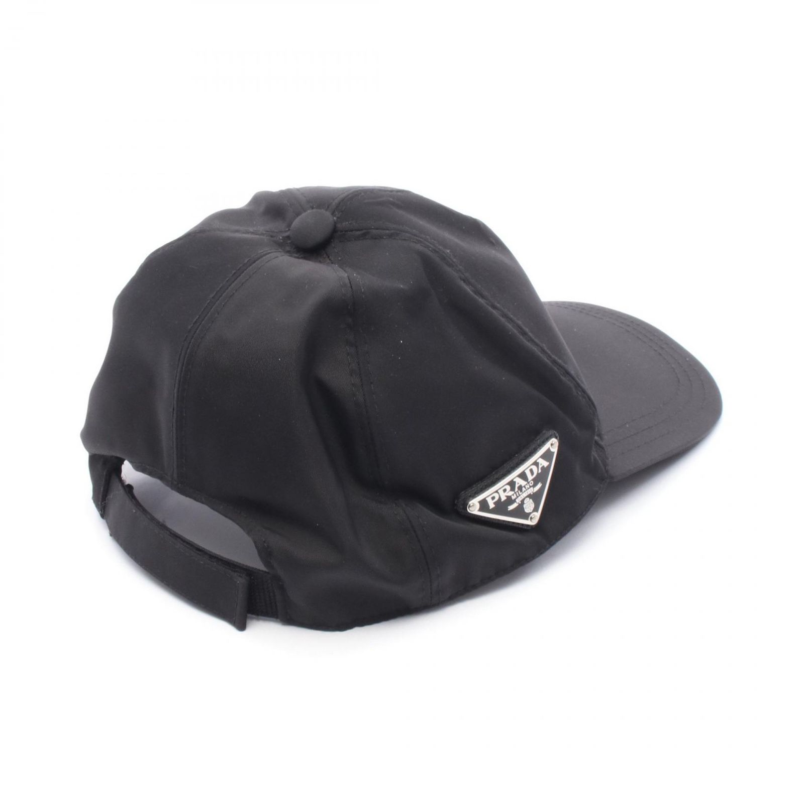 新品未使用】 プラダ ナイロンロゴキャップ PRADA 黒 ブラック