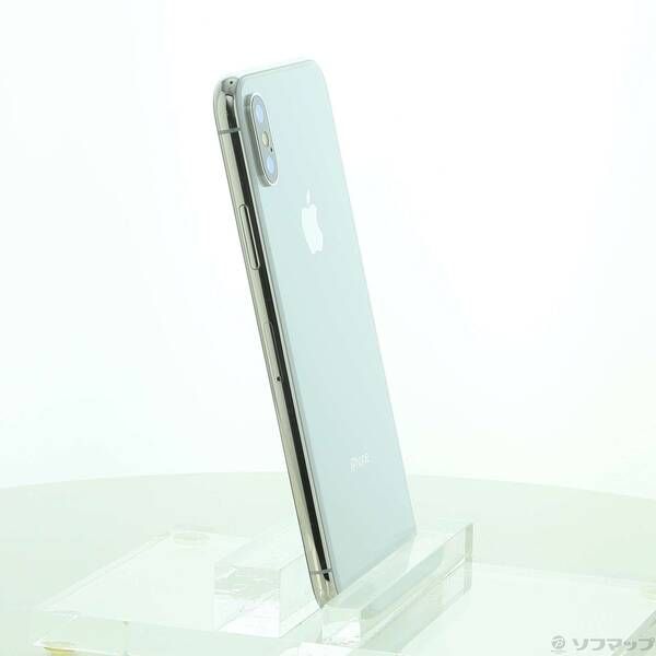 中古品〕 iPhoneX 64GB シルバー NQAY2J／A SIMフリー【262