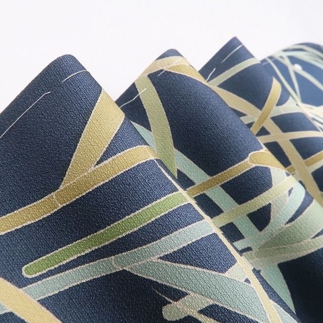 ❁tomihisa❁ 秀美謹製 落款 お仕立て上がり品 ススキ 着物 仕付け糸付 トールサイズ 秋風を運び品格を添えるススキ 訪問着 6989