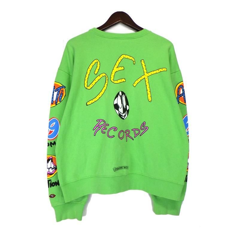 クロムハーツ MATTY BOY sex records スウェットXL クロムハーツ MATTY BOY sex records スウェットXL
