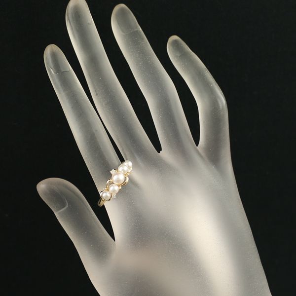 TASAKI リング 指輪 パール ダイヤ デインジャー ガルパー ダイヤモンド リング RD-F2638-18KWG