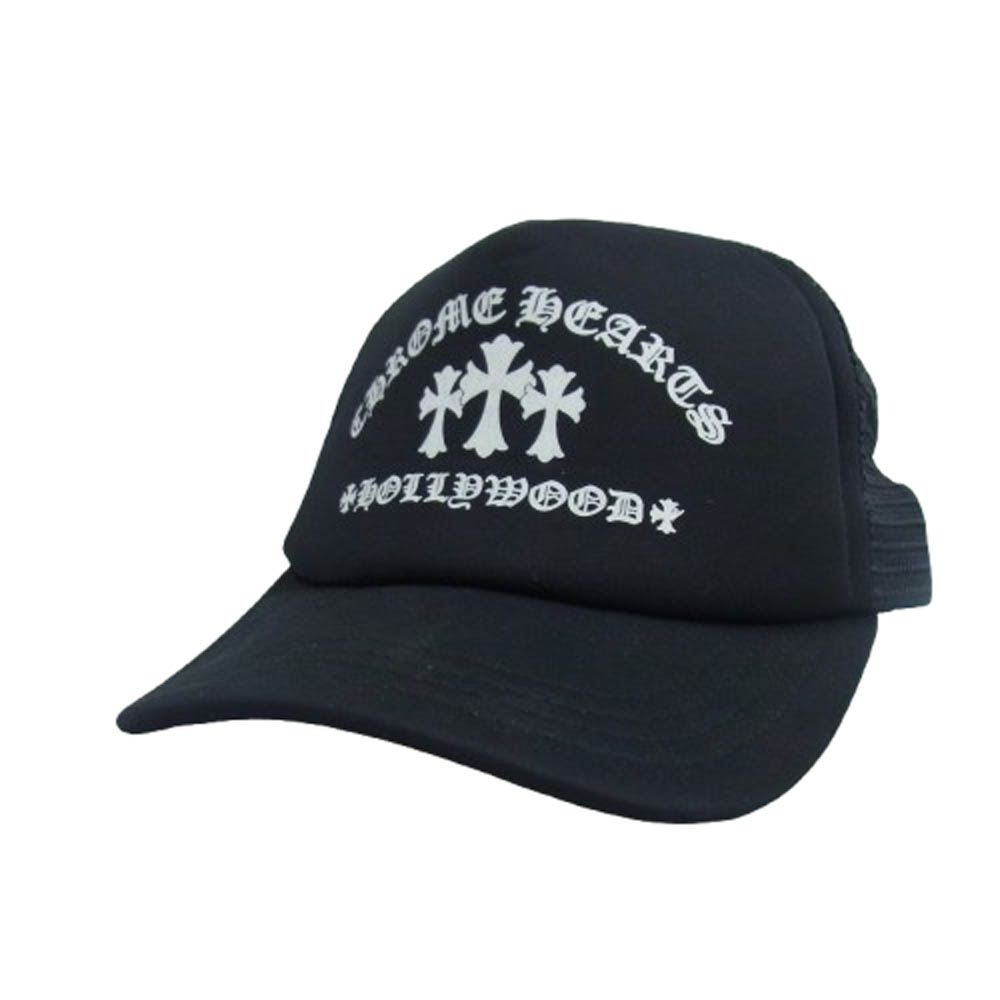 CHROME HEARTS クロムハーツ 原本無 TRUCKER CAP KING TACO BLACK キングタコ トラッカーキャップ ブラック系