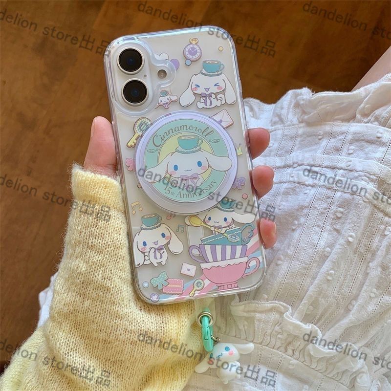 【未使用品】CASETiFY/シナモロール/iPhone15pro CASETiFY iPhone15pro シナモロール 斜め掛けポシェット付き