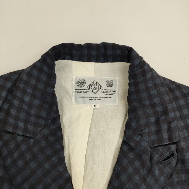 R&D.M.Co- ｜ジャケット｜Mサイズ｜コットン｜春夏｜個性的 R&D.M.Co- ｜ジャケット｜Mサイズ｜コットン｜春夏｜個性的