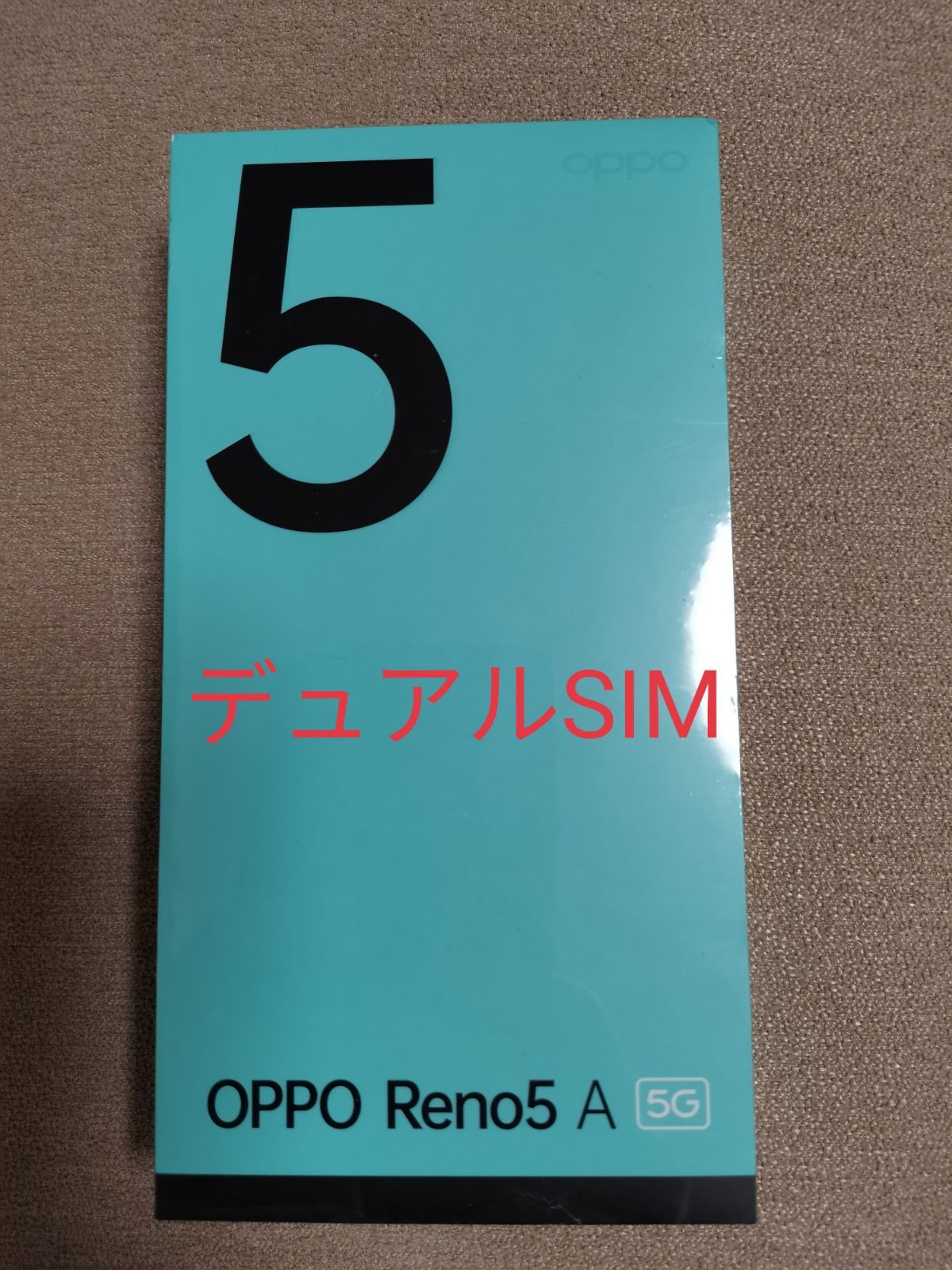 保証付】OPPO Reno5 A シルバーブラック デュアルSIMモデル - y,s