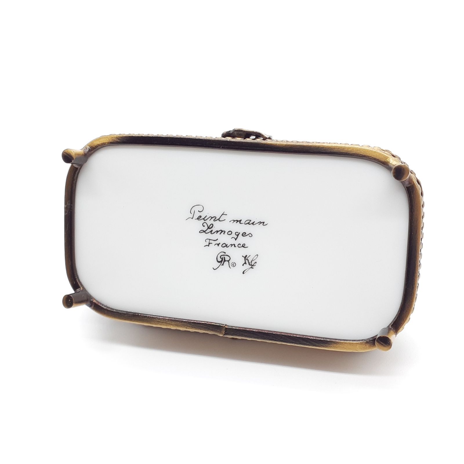 LIMOGES リモージュボックス フランス エナメル 小物入れ LIMOGES リモージュボックス フランス エナメル 小物入れ