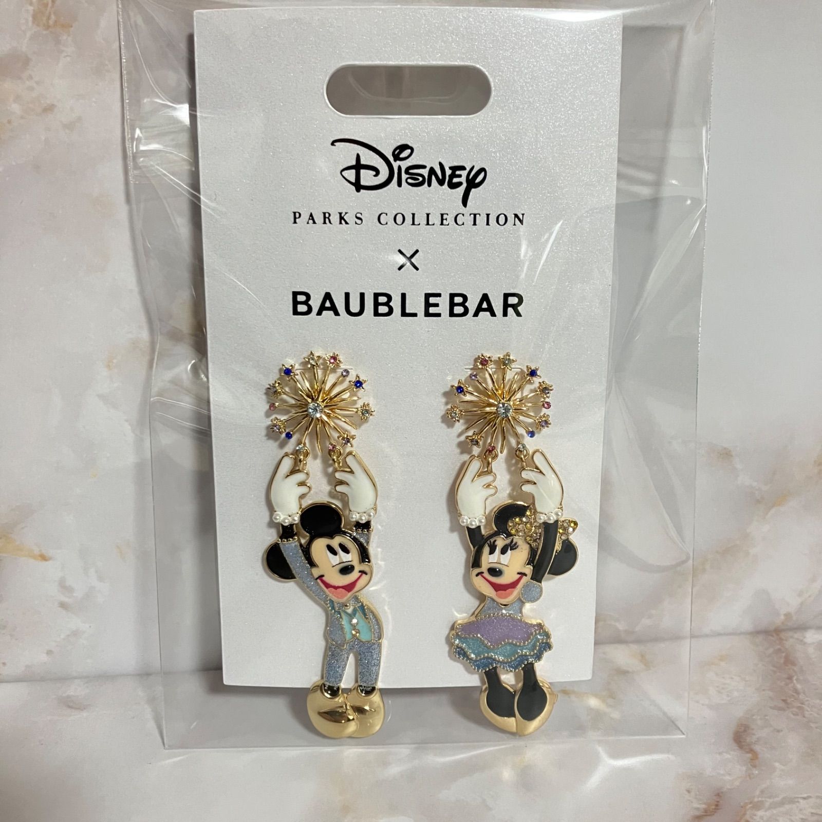 日本未発売 ディズニー WDW50周年記念 BAUBLEBAR コラボピアス