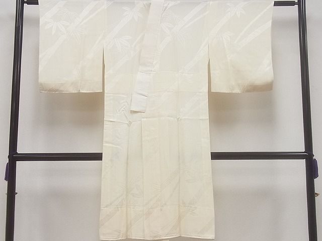 平和屋着物○長襦袢 無双仕立て 麻の葉地紋 暈し染め 正絹 逸品 CAAX6000gh