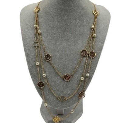 トリーバーチ3連ネックレス