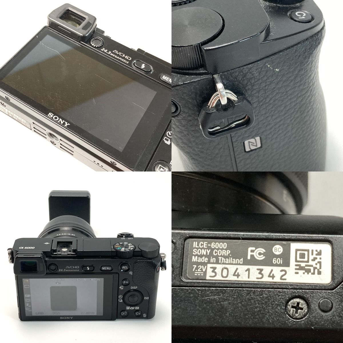 SONY ILCE-6000L-B ミラーレス a6000 SONY α6000 パワーズームレンズ