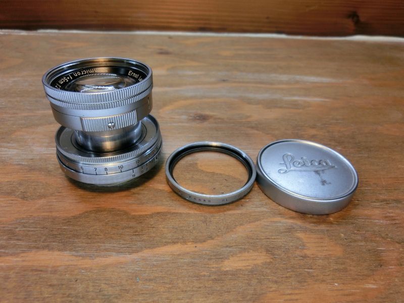 東京)LEICA ライカ (2)Ernst Leitz GmbH Wetzlar Elmar f=9cm 1:4 1円～ Leica ライカ DRP Ernst Leitz Wetzlar カメラ②
