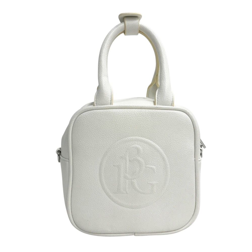 GOLF 2 WAY キューブバッグ ホワイト系 ゴルフウェア ストスト