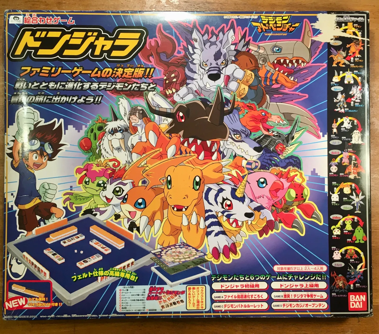 【未使用】ドンジャラ デジモンアドベンチャー ドンジャラ 「デジモンアドベンチャー」|mercariメルカリ官方指定廠商