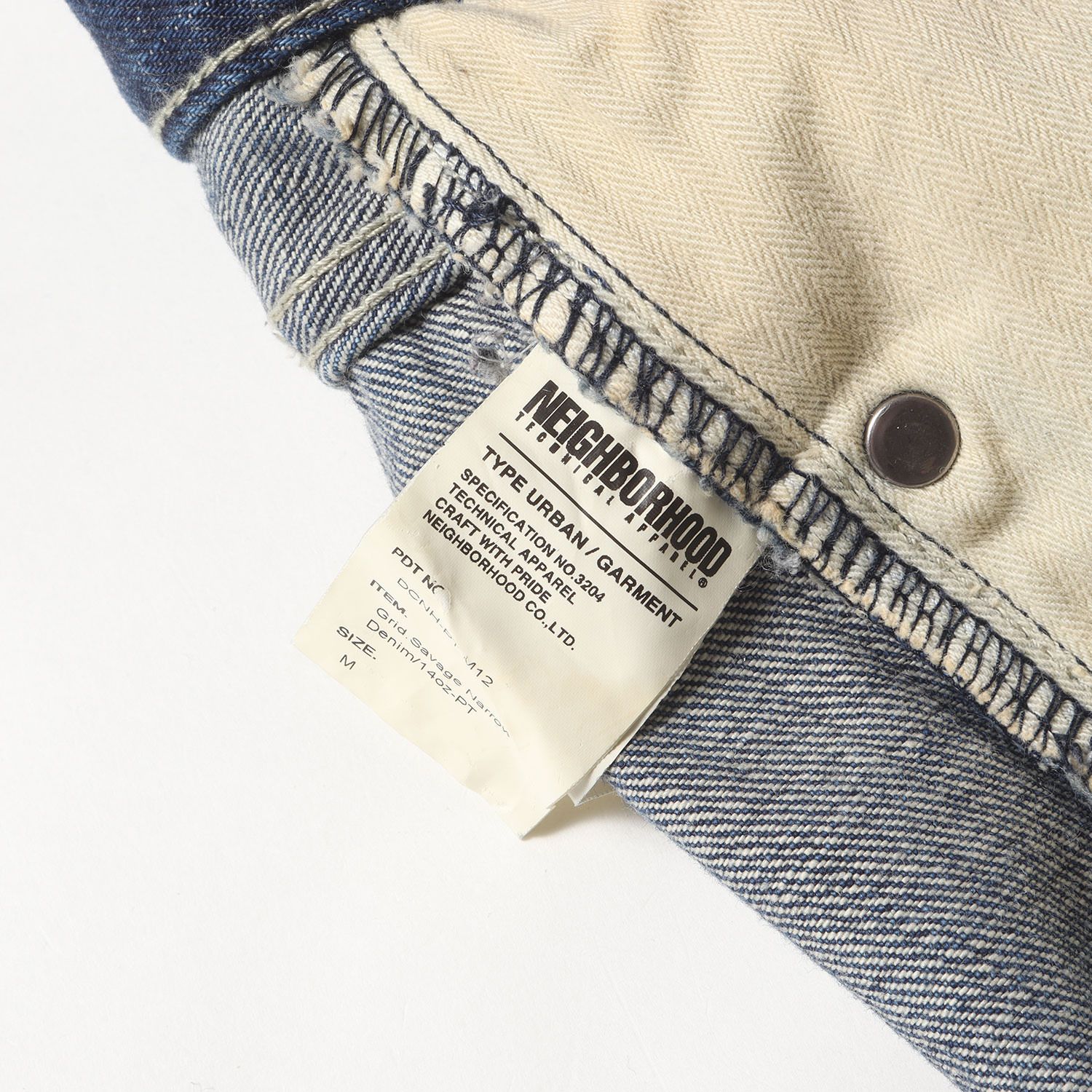 NEIGHBORHOOD ネイバーフッド GRID SAVAGE デニムパンツ