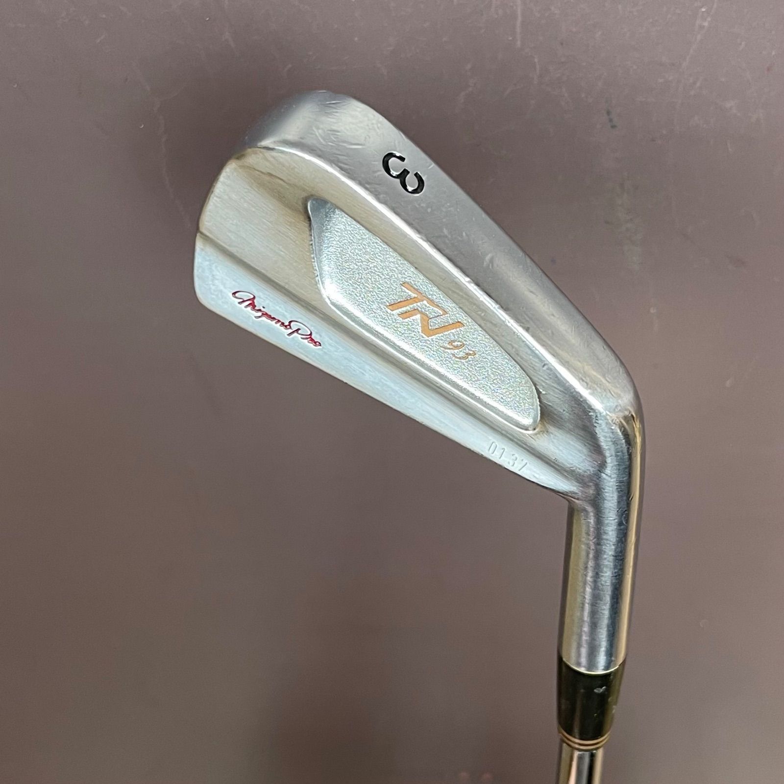 57-0327-E 再入荷 み 3番アイアン TN93 ミズノ ミズノプロ DG-R400フレックス 操作性の良いかっこいいアイアンです 名器TN87の後継アイアン やさしくないですが 格好良い名器 番号 137 WHITEMONARCHHOTEL_COM