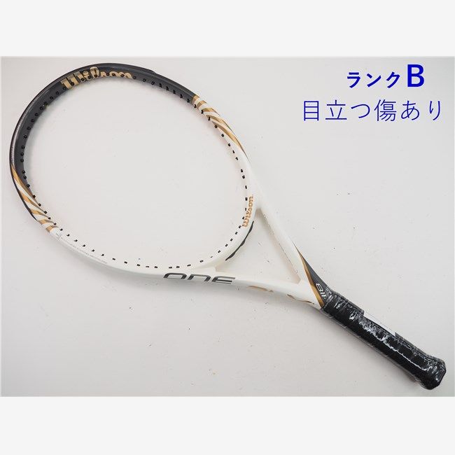 中古 テニスラケット ウィルソン ワン 118 2012年モデル【一部グロメット割れ有り】 (G2)WILSON ONE 118 2012