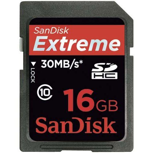 SanDisk SDHCカード Class10 16GB SDSDX3-016G-J31A