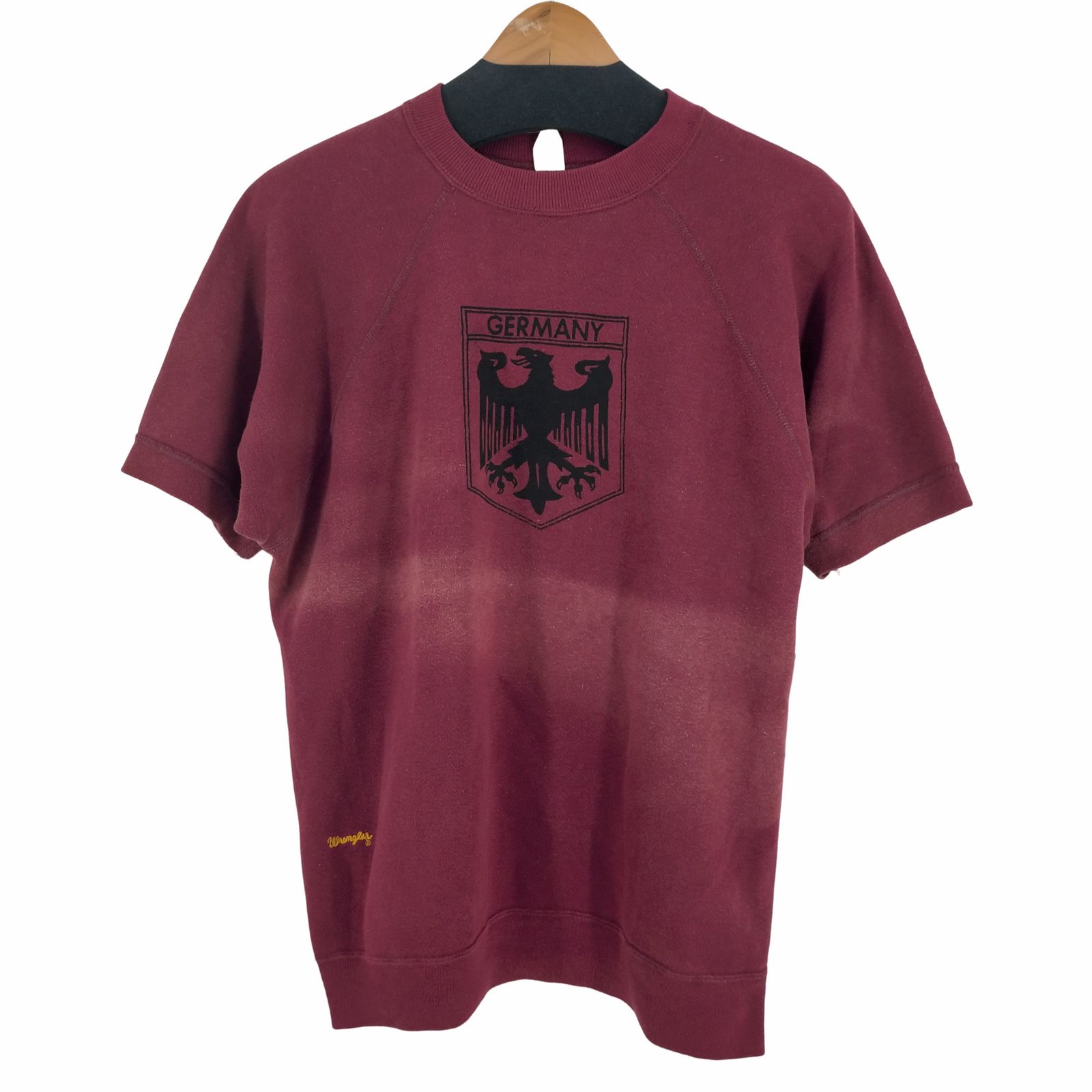 ラングラー Wrangler 染み込みプリント GERMANY 半袖スウェット メンズ import：XL 