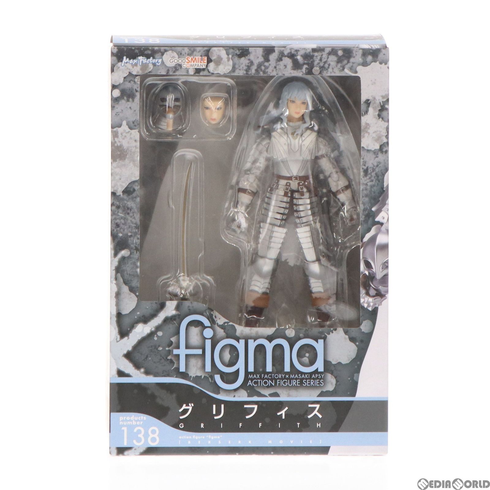 再販)figma(フィグマ) 138 グリフィス 映画「ベルセルク」 完成品 可動