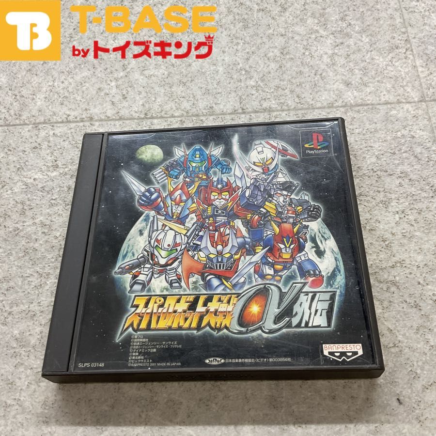 PlayStation1/プレイステーション1/プレステ1/PS1 バンプレスト スーパーロボット大戦α外伝 ソフト/■