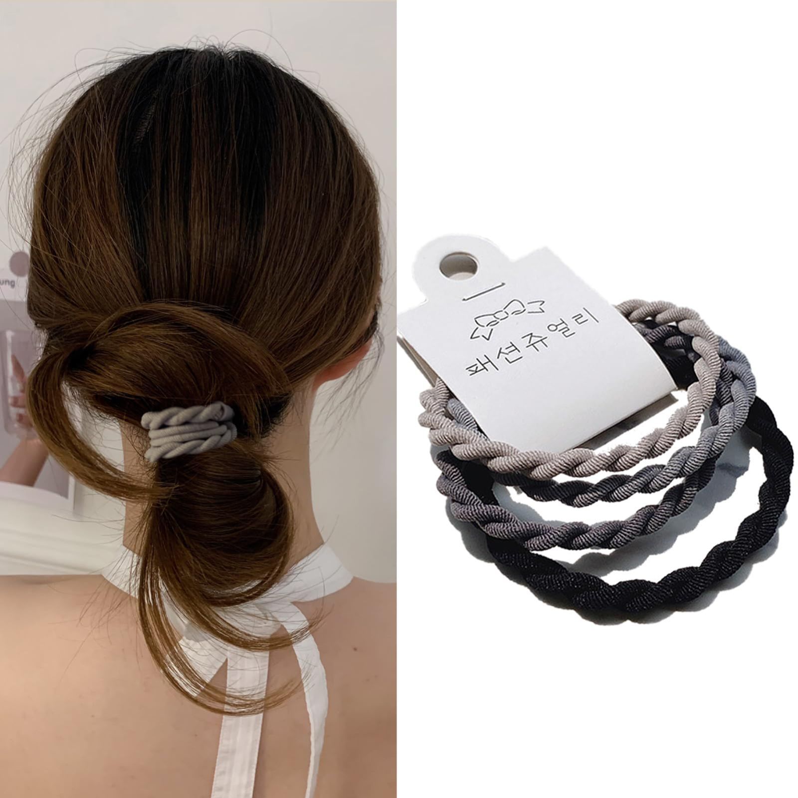 訳あり✨えりぴょん様　キューブ ヘアーゴム 楽天市場】スマイル ヒョウ柄 キューブ レオパード ヘアゴム 4本