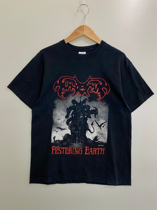 中古品 FUNERUS 00S FESTERING EARTH TEE 半袖Tシャツ トップス