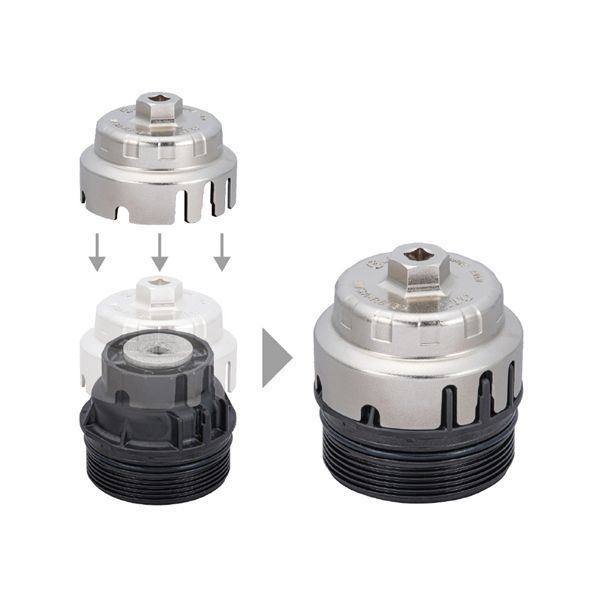 ろ紙交換用オイルフィルターレンチ 内径71