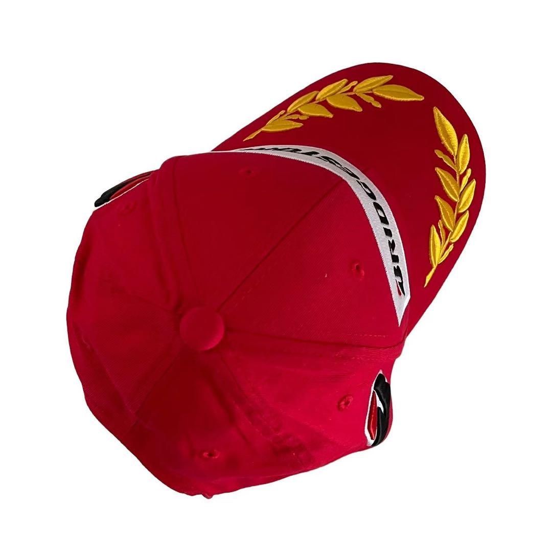 BRIDGESTONE ブリヂストン キャップ レッド フリーサイズ - メルカリ