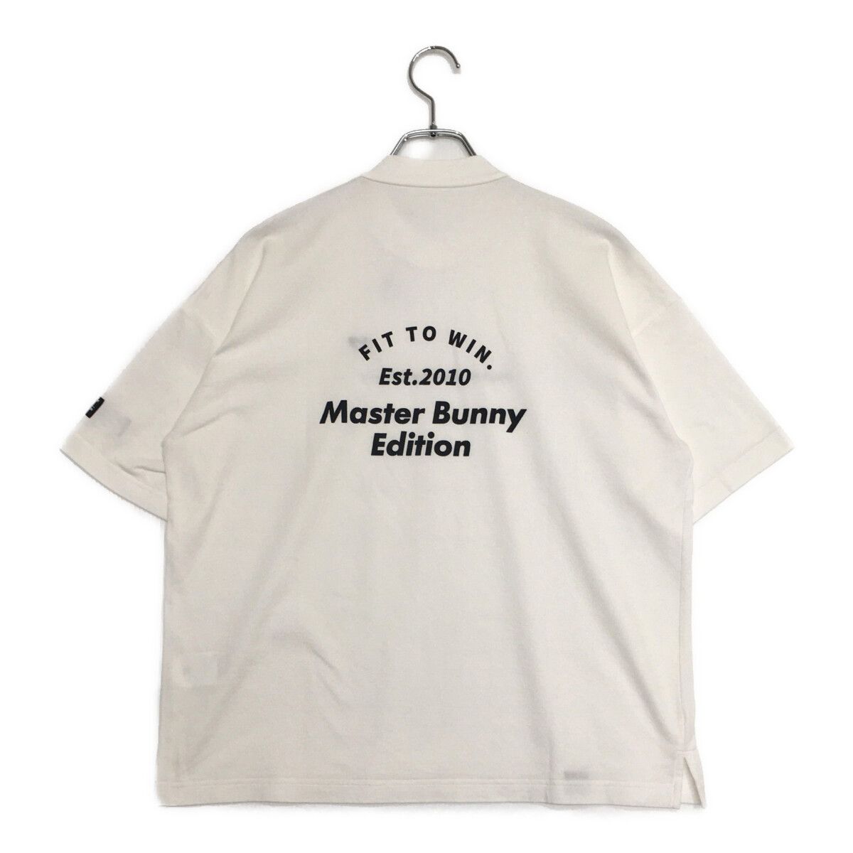 メンズ マスターバニーエディション MASTER BUNNY EDITION 半袖シャツ 3 S ホワイト モックネック