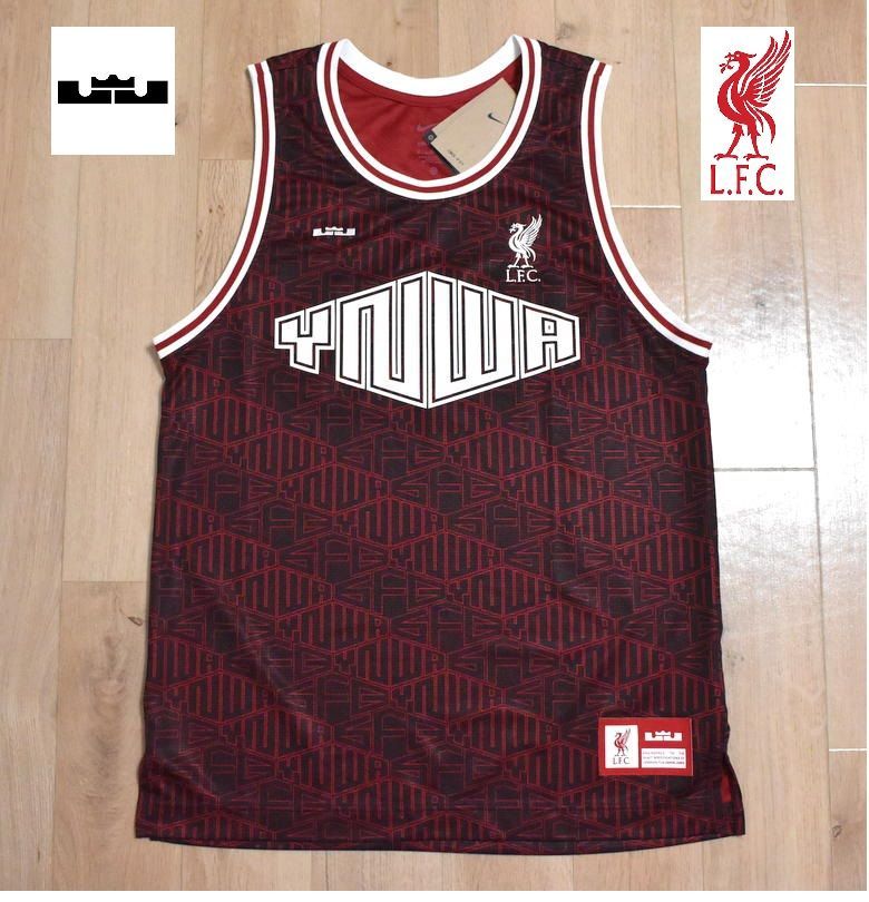 新品未使用品　ナイキ リヴァプールFC × LEBRON JAMES 2XL 新品 NIKE レブロンジェームス × リバプール FC タンクトップ