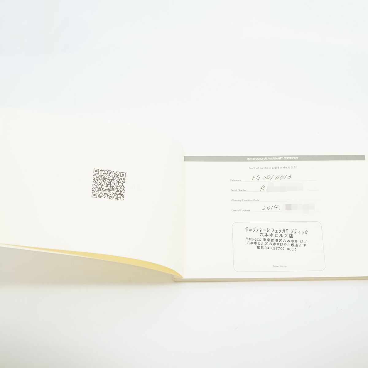 5wwi0251 フェラガモ FG2010013 ピンク文字盤 腕時計 レディース